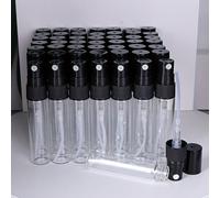 2ml/3ml/5ml/10ml Mini Flaconi Spray a Nebulizzazione Fine - Profumo Portatile da Viaggio & Atomizzatore Idratante, Senza Profumo, Ricaricabile, Essenziale da Viaggio, Adatto per Profumo, Collutorio, O