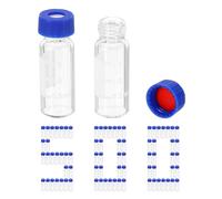 2ml Autocampionatore Vial,500pz HPLC/GC Fiale 9-425 Laboratorio Trasparente