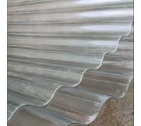 2mm Lamiere Ondulate, 3/5/8/10/13/15/20pcs Pannelli Tetto Trasparente, Lastra Di Copertura in Fibra Di Vetro, Lamiere Grecate Per Copertura Tettoia, Pannello Di Ricambio (0.9×1.6m/35×63in,20pcs)