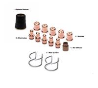 2mm Plasma Kit Ricambio Per Taglio 60 CB70 Brennerspitze 1 Utile Lunga Durata