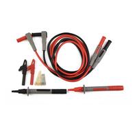 2mm Sonda 12 IN 1 Multimetro Cavo Tester Kit a Coccodrillo Clip Elettrico 0.9m