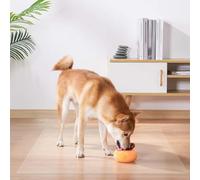 2mm Tappetini per Sedie da Ufficio, PVC Tappeto Salvapavimento Antiscivolo Tappetino Trasparente, Tappetino protettivo per pavimento per Corridoio Pavimenti in legno(100cm x 100cm)