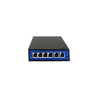 2MP 1080P Videocitofono da 10 pollici Touch Screen Big Tuya Wireless POE Campanello cablato for controllo accessi RFID Villa Flat(4-2 POE Switch)