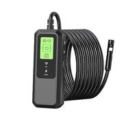 2MP 8mm WIFI Singola Doppia Lente Endoscopio Fotocamera CMOS Periscopio Ispezione Otoscopio Microscopio Digitale Precisione Chiara(5m,Single Lens)