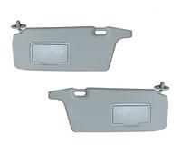 2MPLASTIC, Parasole per Honda Civic 2001 2002 2003 2004 2005, coppia sinistra + destra conducente + lato passeggero, grigio