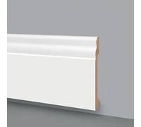 2mt Battiscopa duro polimero ducale barocco 100x14mm Bianco JT1054 € 8,15/mt