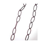 2mt catena Cattedrale genovese bronzo per Lampadari Filo 2,7mm Maglia 45x20mm