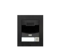 2N Campanello Sistema Video-Citofono Nero con Visione Notturna e PoE