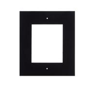 2N Helios Ip Verso - Frame For Flush Installation 1 Module Black (must Be Together With 9155014) 9155011B