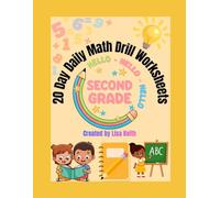 2nd Grade 20 Day Daily Math Drill Worksheets