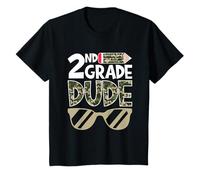 2nd Grade Dude Back to School Second Grade Student Maglietta