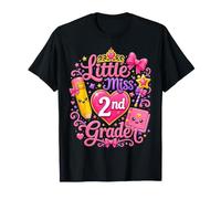 2nd Grade for Girls Back to School First Day of Second Grade Maglietta