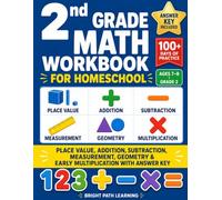 2nd Grade Math Workbook for Homeschool: 100+ Days of Progressive Practice, Timed Drills & Word Problems - Ages 7-8 | Common Core Aligned | Includes Final Assessment