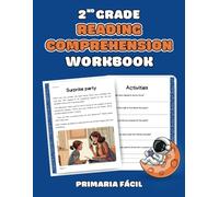 2nd Grade Reading Comprehension Workbook: Boost Reading Skills with Fun Stories and Engaging Activities