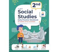 2nd Grade Social Studies: Daily Practice Workbook | 20 Weeks of Fun Activities |