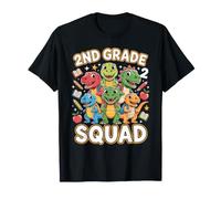 2nd Grade Squad Monster Trucks Torna a Scuola Maglietta