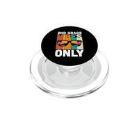 2nd Grade Students Vintage Vibes Only Back To School PopSockets PopGrip per MagSafe