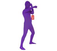 2Nd Skin Morphsuit Kids Purple Costume Skinz Fancy Dress