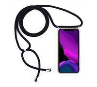 2ndSpring Cover con Collana Compatibile con Huawei Mate 10 PRO,Case con Laccio per Il Collo Custodia con Cordino,Nero