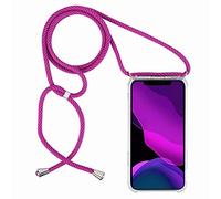 2ndSpring Cover con Collana Compatibile con Huawei Mate 20 PRO,Case con Laccio per Il Collo Custodia con Cordino,Viola