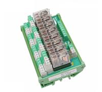 2NG2R Modulo relè a 8 canali 2NO 2NC 12V 24V AC e DC DPDT Relè for progetto di automazione PLC 1 pz(2NO2NC-8C-12VACDC)