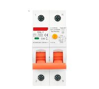 2P 30mA AC A B Type RCBO RCCB MCB Electronic Residual Current Circuit Breaker Over Short Current Leakage Protection EV Charger(Type A 30mA,63A)