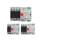 2P 3P 4P Din Rail ATS Dual Power Automatic Transfer Switch Electrical Selector Switches Uninterrupted Power AUOQKQUT(4p,63A)
