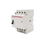 2P 4P 16A 25A 32A 40A 63A 220V 50/60Hz Din Rail Contattore modulare CA for uso domestico con interruttore a maniglia di comando manuale NO NC 2NO 2NC Componenti elettronici (Color : 2p, Size : 16A-2