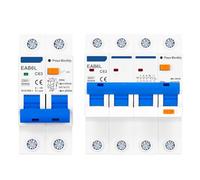 2P 4P C Type AC230V MCB Leakage Protector RCBO Overload Short Circuit Protection Residual Current Circuit Breaker Switch RCCB(10A)