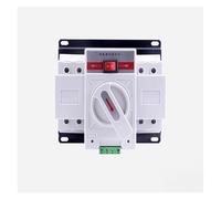 2P 63A 220V MCB type white color Dual Power Automatic transfer switch Rated voltage 220V Rated frequency 50/60Hz