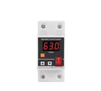 2P 63A Automatic Recovery AC Adjustable Current Limiter with Overload Protection Relay Electronics Circuit Breaker BIANMTSW