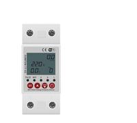 2P 63A Smart Circuit Earth Leakage Over Under Voltage Protector Relay Device Switch Breaker Power kWh Meter MQXFCZUX