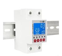 2P 63A Smart WiFi Circuit Breaker con perdita, protezione da sovratensione e sottotensione, monitoraggio termico regolabile, energia in tempo reale