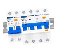 2P C Type AC230V MCB Leakage Protector RCBO Overload Short Circuit Protection Residual Current Circuit Breaker Switch RCCB RCD(25A)