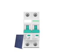 2P DC 1000V MCB Solar Circuit Breaker Overload Protection Battery Switch 10A 16A 20A 25A 32A 40A 50A 63A Photovoltaic PV CZAOINCU(50A)