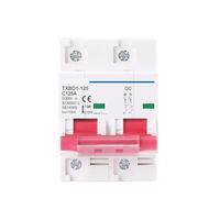 2P DC 600V Solar Circuit Breaker Battery Switch 125A 100A DC MCB for Photovoltaic PV System NWPNLXEA(125A)