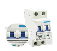 2P DC MCB 550V Solar Circuit Breaker 6A 10A 16A 20A 25A 32A 40A 50A 63A for PV System EKFBQBGW(20A)