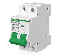 2P Interruttore Magnetotermico 32A DC 1000V 6Ka,Fotovoltaico Mini Interruttore M