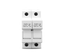 2P Parallel DC Fuse Holder 10 * 38mm High Voltage Solar PV 1000V TOPV-30 CZAOINCU