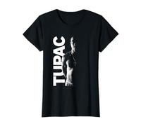 2Pac Hip Hop Rap Music Side Photo by Rock Off Maglietta