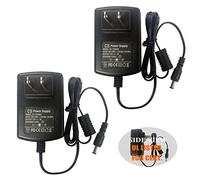 2pack AC to DC 12V 3A 12V3A Power Adapter Supply Switching for Cameras DVR NVR LED Light Strip DC5.52.1mm UL Listed FCC