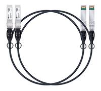 2pack cavo DAC SFP+ 10Gb/s, 1m (3.3ft), cavo Twinax SFP+ in rame diretto passivo 10GBase-CU, per Cisco SFP-H10GB-CU1M, Ubiquiti, Netgear e altri switch e NIC aperti