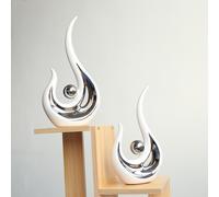2Pack ciotola di Ceramica Statua Scultura del Mestiere per il Caffè A Casa