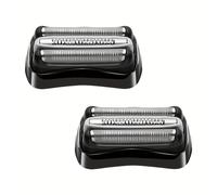 2Pack Testine di Ricambio Serie 32B 32S per Rasoio Elettrico *n S3, Testine a e Taglio, Compatibili con *n S3 3040s 3010s 310s 3000s 3050cc 3080s 390cc Ecc