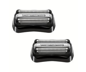 2Pack Testine di Ricambio Serie 32B 32S per Rasoio Elettrico *n S3, Testine a e Taglio, Compatibili con *n S3 3040s 3010s 310s 3000s 3050cc 3080s 390cc Ecc