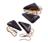 2pair LED Turn Signal Indicator Light Blinker Flush Mount Motorcycle Universal