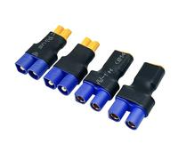 2Pairs RC XT30 a EC3 Spina Femmina Maschio Adattatore Connettore per RC FPV Drone Auto Lipo NiMH Caricabatteria ESC