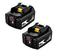 2pc 18V 18Ah Li-Ion Batteria Ricaricabile Compatibile Con Makita BL1830B BL1850B BL1850 BL1840 BL1860 BL1815 Accessori Per Elettroutensili