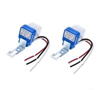 2PC 220 V interruttore resistore dipendente dalla luce per automazione giorno notte supporto per lampione giardino cancello e applicazioni luce percorso