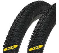 2PC 26x1.95 Pneumatico Bici, 26 1.95 MTB Antiscivolo e Resistente all'Usura